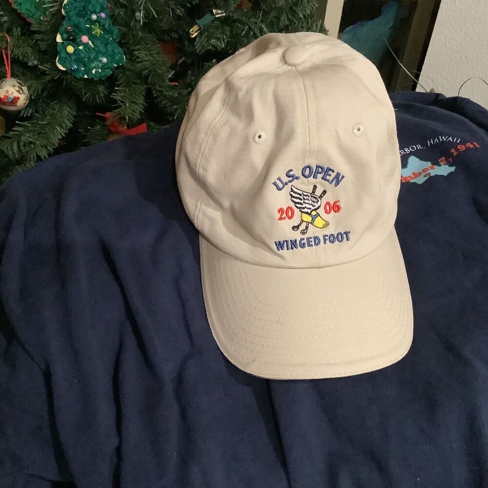 US Open Winged Foot Golf Baseball Cap Hat 2006 USGA Member Adjustable